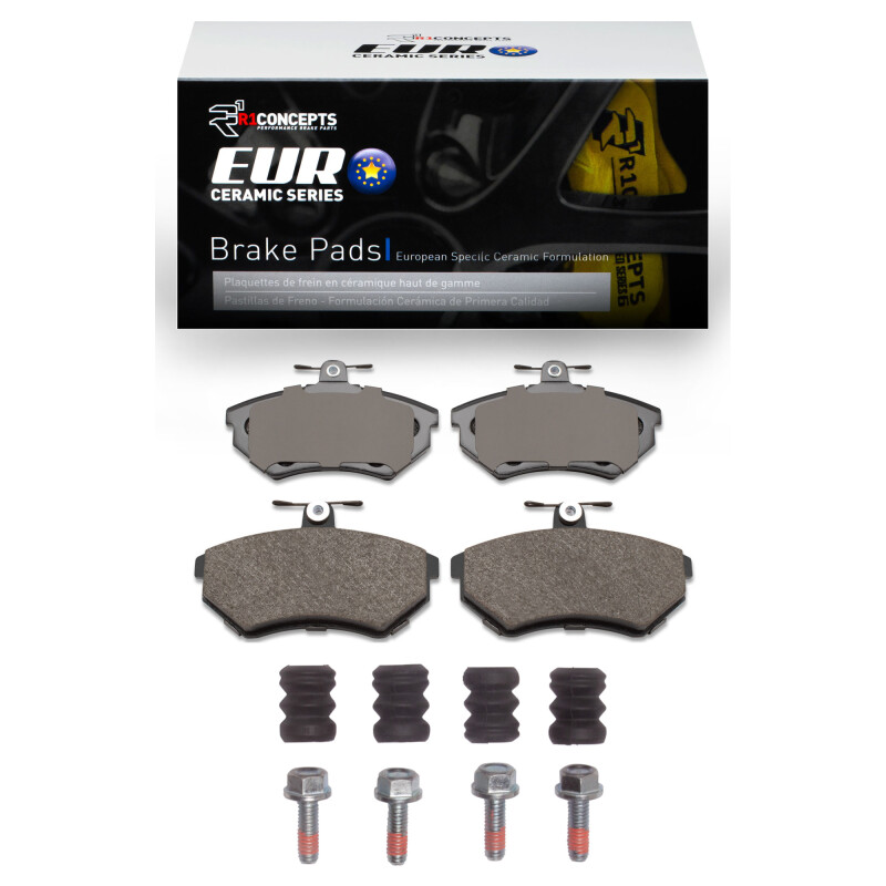 Audi 4000 Quattro Brake Pads - Front - R1 Concepts - Euro Ceramic - `84-`02